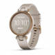 GARMIN SMART WATCH LILY ROSEGOLD LIGHTSAND SILICONE
